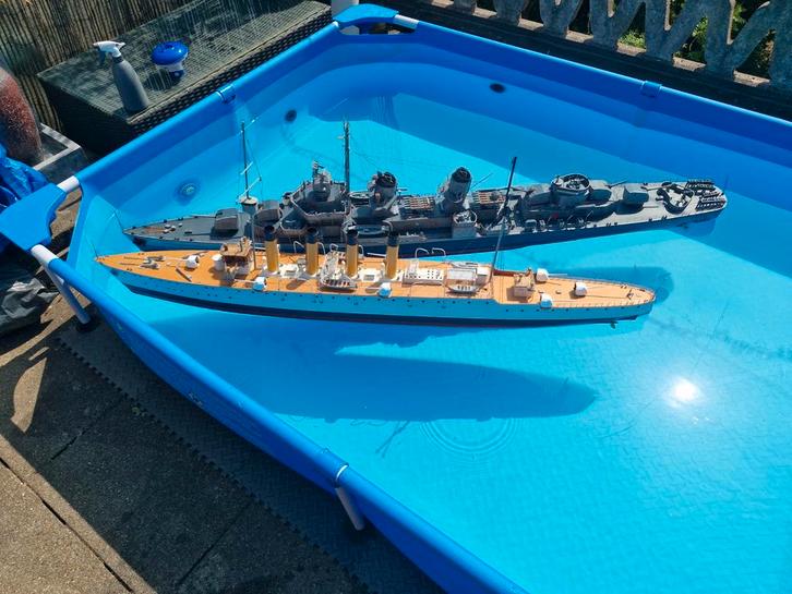 Ww2 schip USS Fletcher 1/72 rc., Hobby en Vrije tijd, Modelbouw | Boten en Schepen, Ophalen of Verzenden