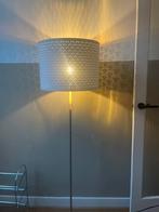 Vloerlamp wit met goud, Huis en Inrichting, Lampen | Vloerlampen, Ophalen of Verzenden