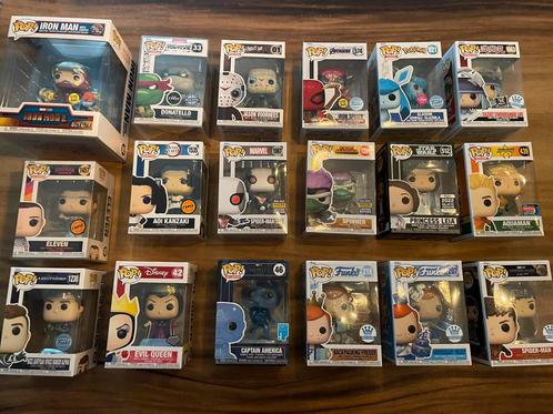 Funko Pop collectie met o.a. Chases en Exclusives, Verzamelen, Poppetjes en Figuurtjes, Zo goed als nieuw, Ophalen