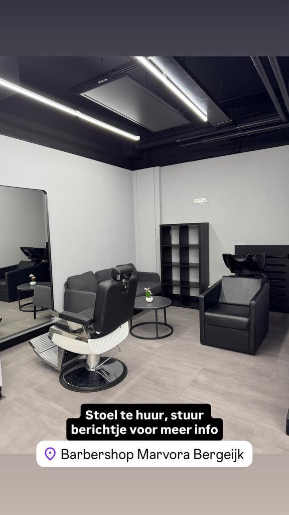 Kapperstoel te huur - Werk ruimte te huur centrum bergeijk, Huizen en Kamers, Kamers te huur