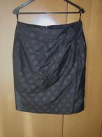 Chique blauwe rok met bruine polkadots FAR HILLS 40 snazzeys, Kleding | Dames, Rokken, Maat 38/40 (M), Nieuw, Far Hills, Onder de knie
