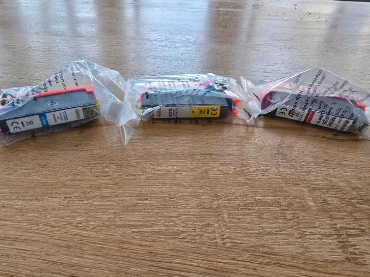 Kleurencartridges geschikt voor HP, Cyaan, Magenta, Geel, Computers en Software, Printerbenodigdheden, Nieuw, Cartridge, Ophalen of Verzenden