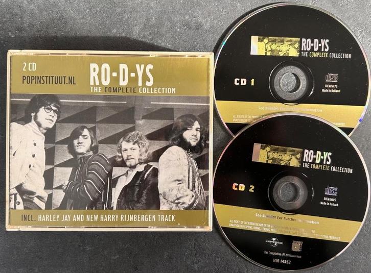 RO-D-YS - The complete collection ( 2CD ), Cd's en Dvd's, Cd's | Rock, Zo goed als nieuw, Poprock, Ophalen of Verzenden