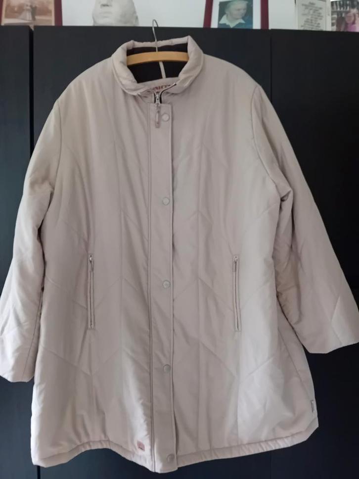 Canda Winterjas - Maat 56/58, Kleding | Dames, Jassen | Zomer, Gedragen, Maat 46/48 (XL) of groter, Beige, Ophalen of Verzenden