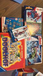 Puzzels en spelletjes 4x plus 1x 3d spidey, Ophalen of Verzenden, Zo goed als nieuw