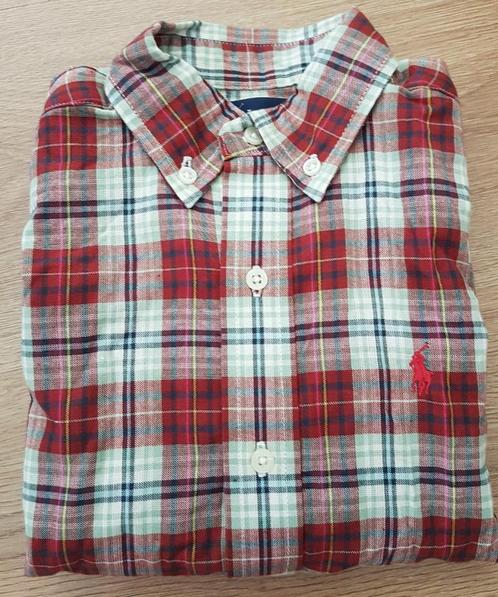 *SALE* Geruit Ralph Lauren overhemd maat 104 *NIEUW* (0594), Kinderen en Baby's, Kinderkleding | Maat 104, Nieuw, Jongen, Overhemd of Blouse