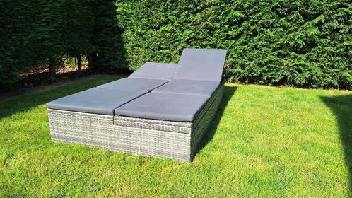 Tweepersoons Ligbed en/of Tuinbank - multifunctioneel, Tuin en Terras, Ligbedden, Nieuw, Kunststof, Inklapbaar, Verstelbaar, Ophalen