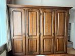 Eiken houten kledingkast, Huis en Inrichting, Kasten | Kledingkasten, Ophalen, Gebruikt, Eikenhout, Met hangruimte