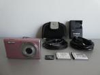 Olympus X-925 Roze Digitale Camera, Olympus, Zo goed als nieuw, Verzenden