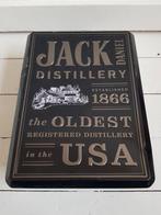 Jack Daniel's distillery blik (leeg), Verzamelen, Blikken, Ophalen of Verzenden, Gebruikt, Overige