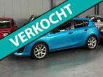Mazda 3 1.6 S Nieuwe APK NAP Nette Auto, Voorwielaandrijving, Stof, Gebruikt, Zwart
