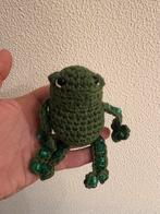 Fidget kikker gehaakt donkergroen, Verzamelen, Ophalen of Verzenden, Nieuw, Knuffel of Figuurtje