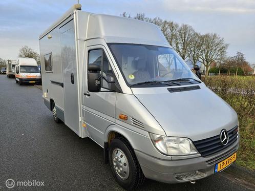 Mercedes 308 CDI Camper 2002Automaat, camera, zonnepaneel, Caravans en Kamperen, Campers, Bedrijf, Half-integraal, Mercedes-Benz
