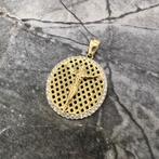 14k gouden hanger jezus kruis model, Ophalen of Verzenden, Nieuw, Goud