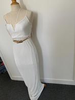Little Mistress maxi dress wit !!NIEUW!! maat S, Ophalen, Wit, Nieuw, Maat 36 (S)