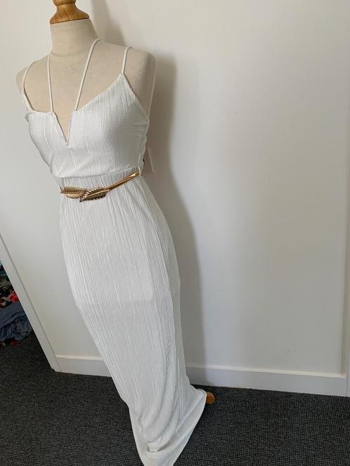 Little Mistress maxi dress wit !!NIEUW!! maat S, Kleding | Dames, Jurken, Nieuw, Maat 36 (S), Wit, Onder de knie, Ophalen