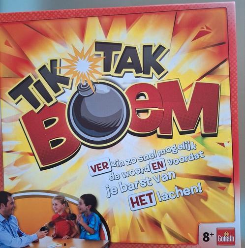 Nieuw! Tik tak boem! Voor slechts €6 af te halen, Hobby en Vrije tijd, Gezelschapsspellen | Bordspellen, Nieuw, Ophalen of Verzenden