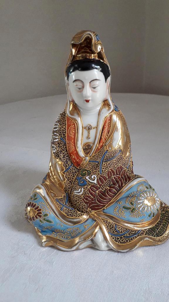 BOEDDHABEELD VAN KYOTO ROND 1900, Antiek en Kunst, Kunst | Beelden en Houtsnijwerken, Ophalen of Verzenden