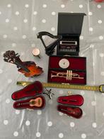 Miniatuur muziekinstrumenten, Ophalen, Nieuw, Materiaal