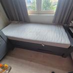 WOOOD Dennis bed steel grey, Huis en Inrichting, Slaapkamer | Bedden, Ophalen, Gebruikt, 90 cm, Eenpersoons