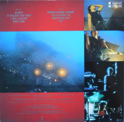 U2 – Live "Under A Blood Red Sky"  lp 1983 VERZENDEN/OPHALEN, Cd's en Dvd's, Vinyl | Pop, Gebruikt, 1960 tot 1980, Ophalen