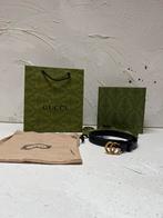 Gucci Belt / Riem - Zwart / Goud 2025 95/100CM, Ophalen of Verzenden, Nieuw, Zwart, Overige merken