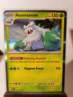 Abomasnow PAL 011/193 - Pokémonkaart, Ophalen of Verzenden, Zo goed als nieuw, Losse kaart, Foil