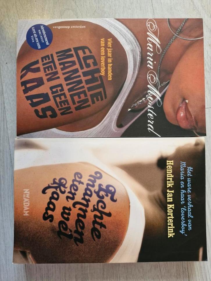 Echte Mannen eten wel Kaas - Maria Mosterd, Boeken, Romans, Gelezen, Nederland, Ophalen of Verzenden