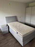 1 persoons Boxspring Elektrisch verstelbaar, Ophalen, 90 cm, Eenpersoons, Zo goed als nieuw