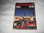 FLEISCHMANN Catalogus 1979/1980 goede staat, met prijslijst,, Gelijkstroom, Fleischmann, Zo goed als nieuw, Boek, Tijdschrift of Catalogus