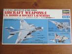 Aircraft Weapons #1 (Hasegawa 1/72), Hobby en Vrije tijd, Modelbouw | Vliegtuigen en Helikopters, Ophalen of Verzenden, Zo goed als nieuw