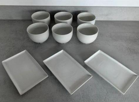 Broste Copenhagen 9-delig, nieuw, minimalistisch servies, Huis en Inrichting, Keuken | Servies, Nieuw, Verzenden