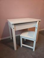 Ikea sundvik kinderstoel en schoolbank, Huis en Inrichting, Tafels | Sidetables, Ophalen of Verzenden, 25 tot 50 cm, Rechthoekig