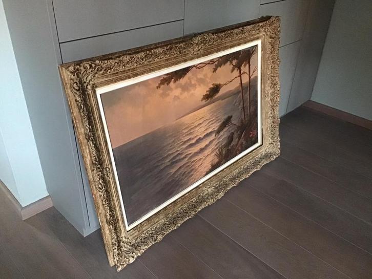 Schilderij, Antiek en Kunst, Kunst | Schilderijen | Klassiek, Ophalen of Verzenden