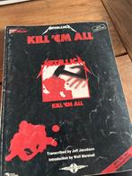 Metallica - Kill 'Em All Gitaarboek, Ophalen of Verzenden, Gitaar, Gebruikt, Rock en Metal