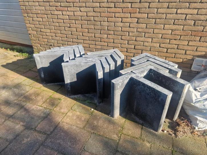 Keerwanden, Tuin en Terras, Tegels en Klinkers, Nieuw, Overige typen, Beton, Ophalen of Verzenden