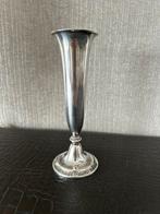 Zilveren vaasje parelrandje, Ophalen of Verzenden, Zilver