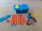 hot wheels stunt box incl 9 hot wheels autootjes, Ophalen of Verzenden, Zo goed als nieuw