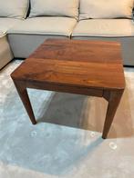 Houten bijzettafel, Minder dan 45 cm, Minder dan 55 cm, Gebruikt, Vierkant