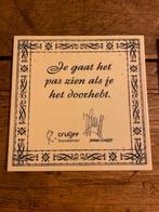 Johan Cruijff Tegels - Uniek Verzamelobject, Ophalen