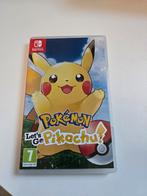 Pokemon let's go Pikachu voor Nintendo Switch 1 en 2, Avontuur en Actie, 1 speler, Ophalen of Verzenden, Zo goed als nieuw