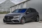 Mercedes-benz A-klasse 45 AMG 4MATIC (381PK) PANO, PERF., FA, Te koop, Zilver of Grijs, 5 stoelen, 14 km/l