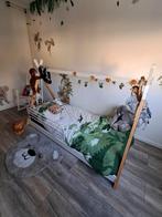 Tipi bed, Ophalen, 85 tot 100 cm, Zo goed als nieuw, Matras