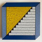 Abstract olieverf/paneel.  Hilde van der Linden, Ophalen of Verzenden