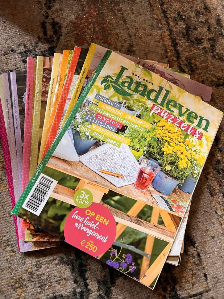 11 Landleven Puzzelboeken - Nieuw!, Hobby en Vrije tijd, Denksport en Puzzels, Nieuw, Puzzelboek, Ophalen of Verzenden