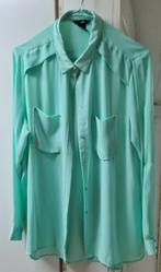 Blouse mint groen mt 40, Kleding | Dames, Blouses en Tunieken, Groen, Maat 38/40 (M), H&M, Ophalen of Verzenden