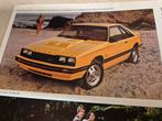 1981 folder Ford Mercury Capri monarch Lincoln Cougar folder, Ophalen of Verzenden, Zo goed als nieuw, Ford