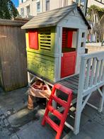Smoby speelhuis met glijbaan, Kinderen en Baby's, Speelgoed | Buiten | Speelhuisjes, Ophalen of Verzenden, Zo goed als nieuw, Kunststof