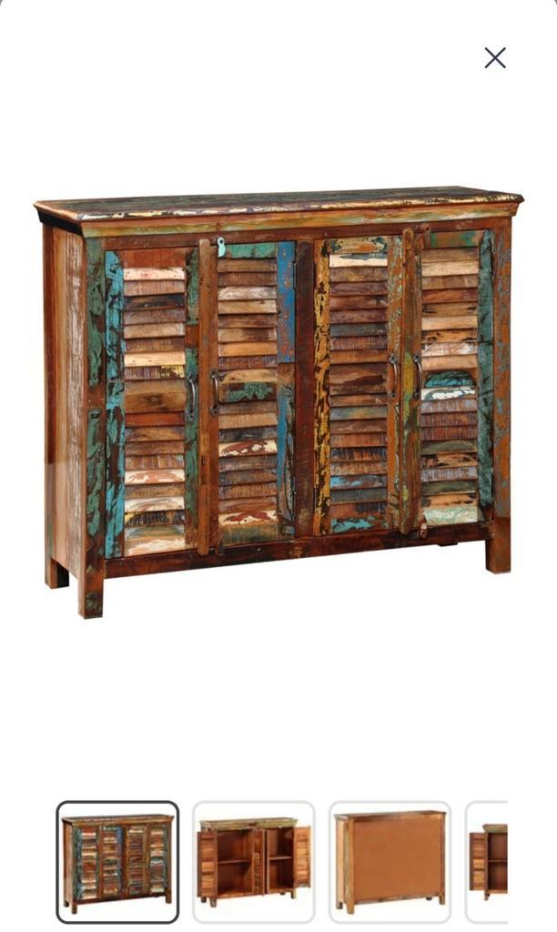 Massief houten kast, Huis en Inrichting, Kasten | Dressoirs, Zo goed als nieuw, 100 tot 150 cm, 25 tot 50 cm, Ophalen