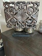 Mooi bruin houten ornament, Ophalen of Verzenden, Gebruikt